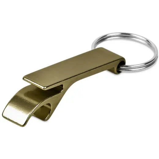 Altitude Tango Recycled Aluminium Bottle Opener Keyholder Gold